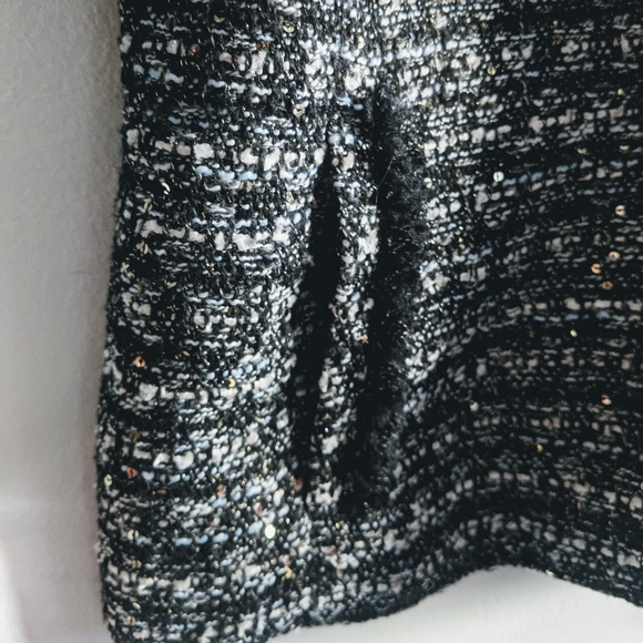 J Crew Lady Day Sequin Tweed Bell Sleeve Jacket - Picture 6 of 9